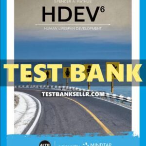 Test Bank For Hdev 6th Edition Rathus