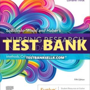 Test Bank for Nursing Research in Canada 5th Edition Singh