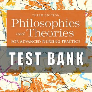 Test Bank For Philosophies and Theories for Advanced Nursing Practice 3rd Edition All Chapters