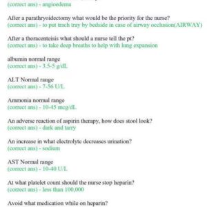 ATI Proctored-Medical Surgical Exam Bank_ Updated 2023