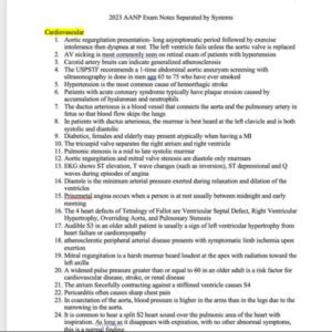 2023 AANP Complete Family Nurse Practitioner Certification Exam Tip Sheet That Helped Me Pass The AANP FNP Exam On First Try. 67 pages