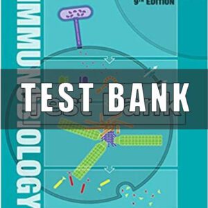 Test Bank for Janeways Immunobiology 9th Edition Murphy