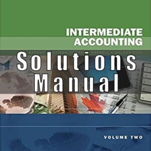 Solutions Manual for Intermediate Accounting Volume 2 Canadian 7th Edition Beechy