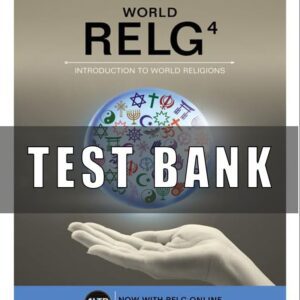 Test Bank for RELG World, 4th Edition Robert E. Van Voorst