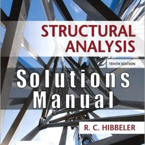 Solutions Manual For Structural Analysis 10th Edition Hibbeler