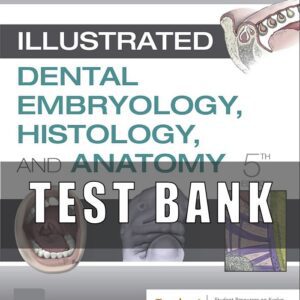 Test Bank For Illustrated Dental Embryology Histology and Anatomy 5th Edition