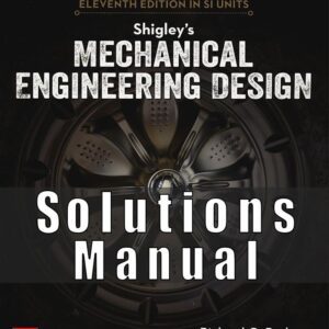 Solutions Manual For Shigleys Mechanical Engineering Design 11th Edition Budynas
