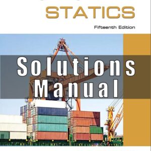 Solutions Manual for Engineering Mechanics Statics, 15th edition R. C. Hibbeler